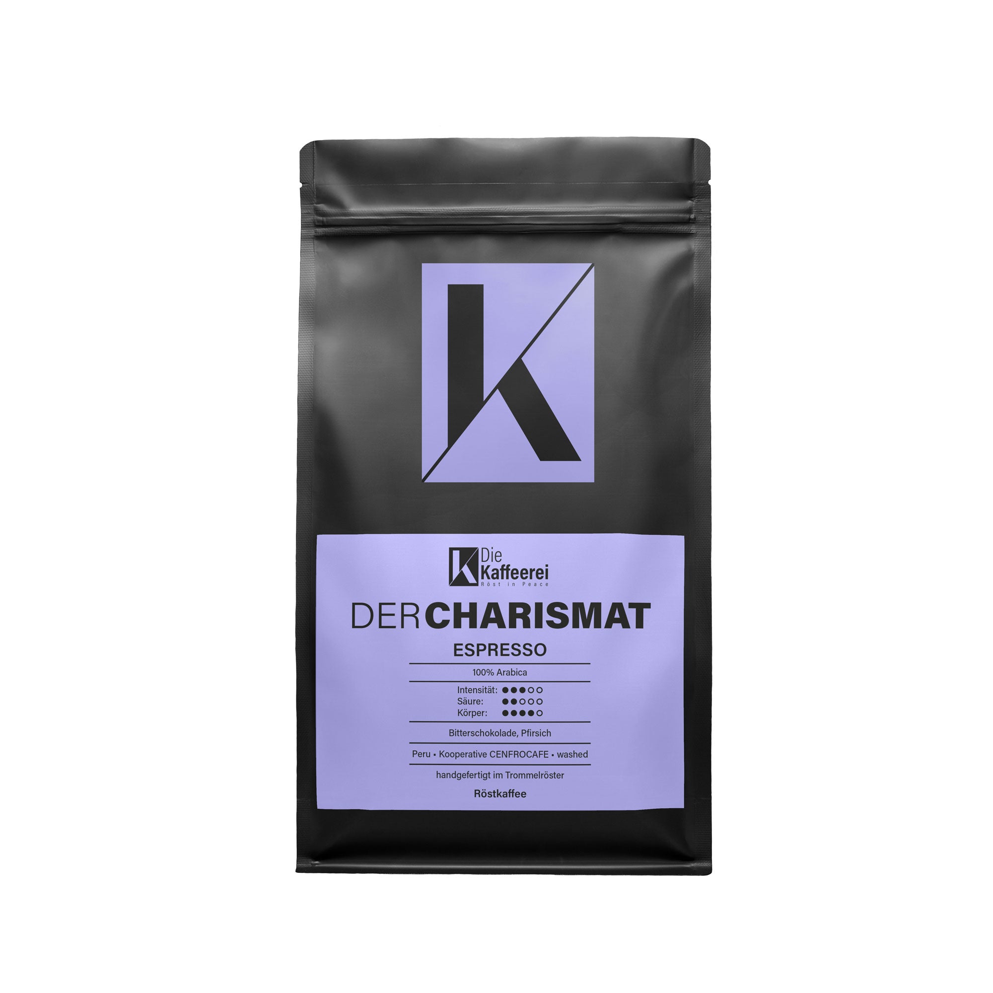 Der Charismat Single Origin Espresso aus Peru