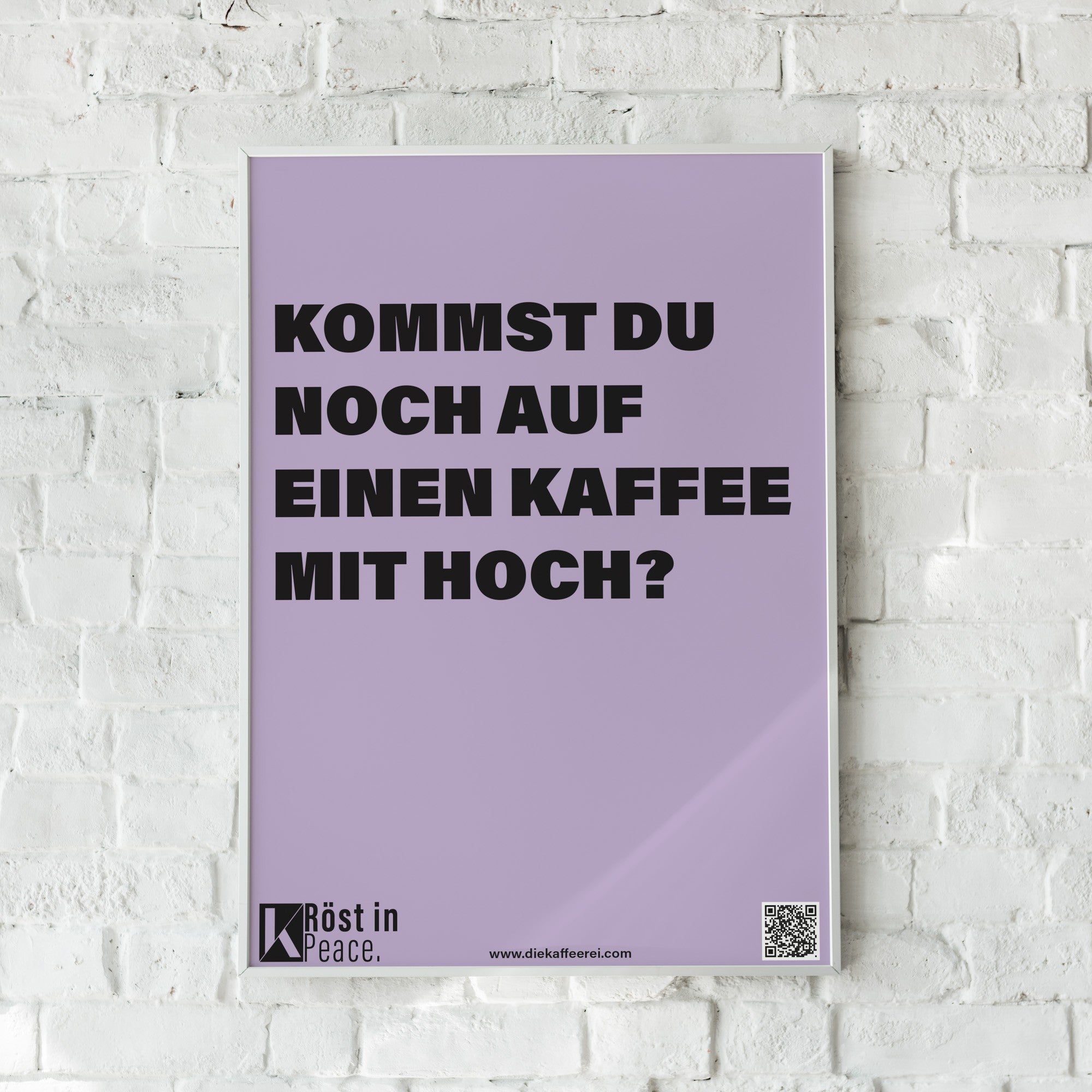 Plakat Röst in Peace.