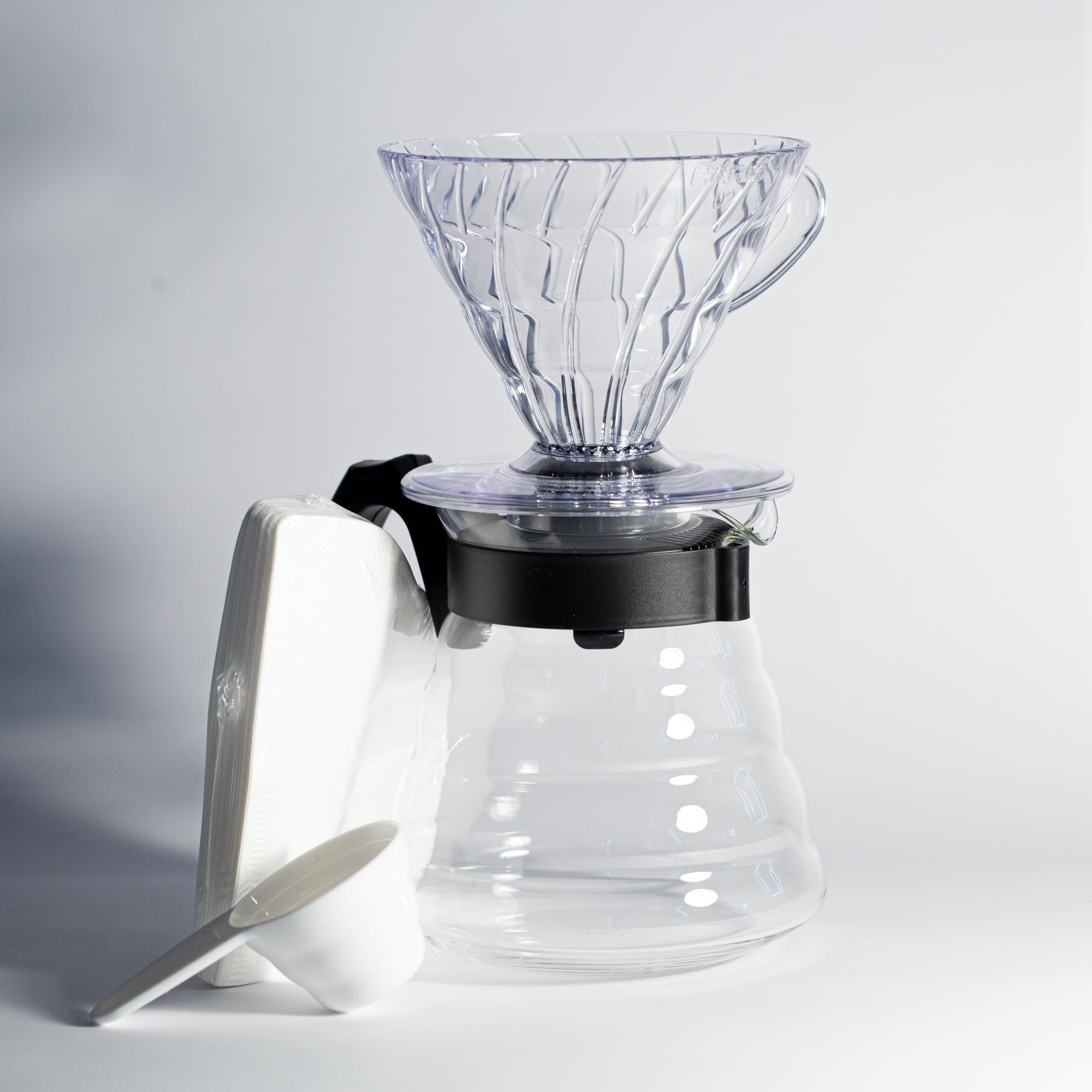 Hario V60 Filter mit Kanne